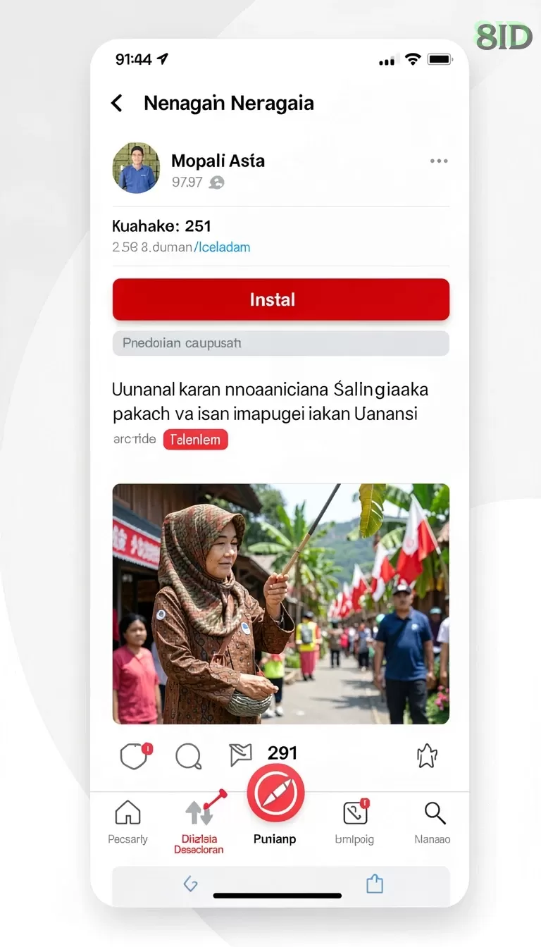 Cuplikan layar RR789 — aktivitas