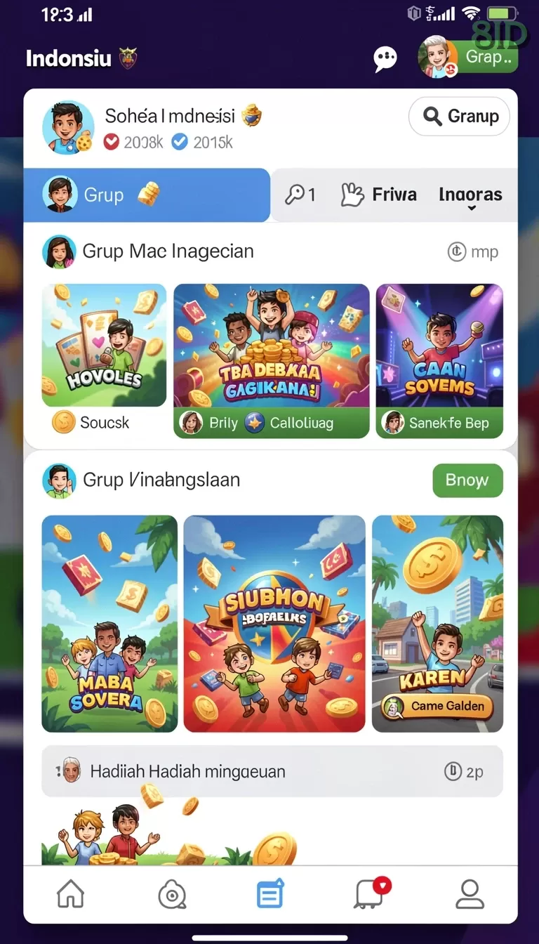 Cuplikan layar GARUDA999 — halaman utama