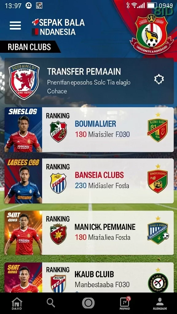 Cuplikan layar GARUDA999 — pengaturan akun
